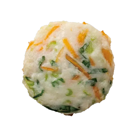 人参と青菜天